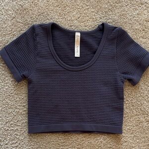 By Together Navy Blue Crop Top